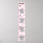 ガールゾウの成長チャート8保x44で任意の色 ポスター (正面)