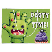 ガールゾンビクールリバーシブル抱き枕 ラージペーパーバッグ (裏面)