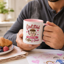 ガールダッド コーヒー サス ピンクマグ 父の日ギフト