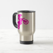 ガールダートバイク トラベルマグ (正面左)