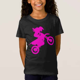 ガールダートバイク Tシャツ
