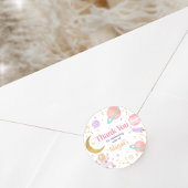 ガールツーザムーンバースデーパーティー ラウンドシール