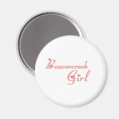 ガールティーシャツ マグネット (正面/裏面)