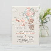 ガールテディベア熱気球フローラリース 招待状 (スタンド正面)