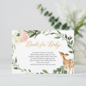 ガールディアピンクの金ゴールド緑の本のリクエストの挿入 エンクロージャーカード (スタンド正面)