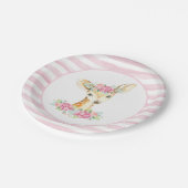 ガールディアベビーシャワー紙プレート ペーパープレート (アングル)
