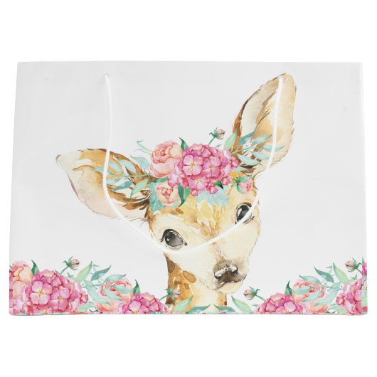 ガールディアベビーシャワー ラージペーパーバッグ (正面)