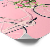 ガールデザイナーバッグ財布犬アートプリント ポスター (角)