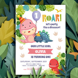 ガールデュノーズ誕生日招待状 招待状