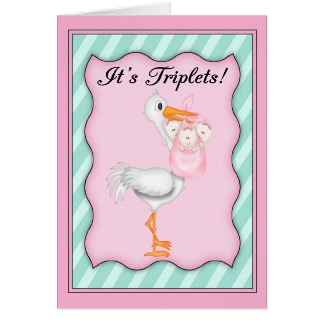 ガールトリプレットでコウノトリ (正面)