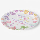 ガールドラノウス誕生日 ペーパープレート (アングル)