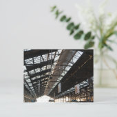 ガールドリヨン本堂 – 鉄道駅，パリ ポストカード (スタンド正面)