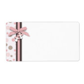 ガールネームのタグ ラベル (正面)