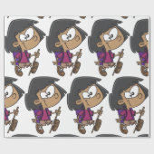 ガールハイキング ラッピングペーパー (フラット)