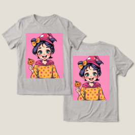 ガールハロウィンかわいらしトライブレンドTシャツ トライブレンドＴシャツ
