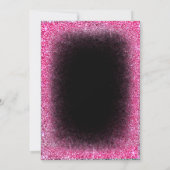 ガールハロウィーンかわいい幽霊小さなブーベビーシャワー 招待状 (裏面)