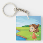 ガールバイザリバー キーホルダー (正面)