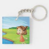 ガールバイザリバー キーホルダー (裏面)