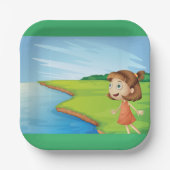 ガールバイザリバー ペーパープレート (正面)