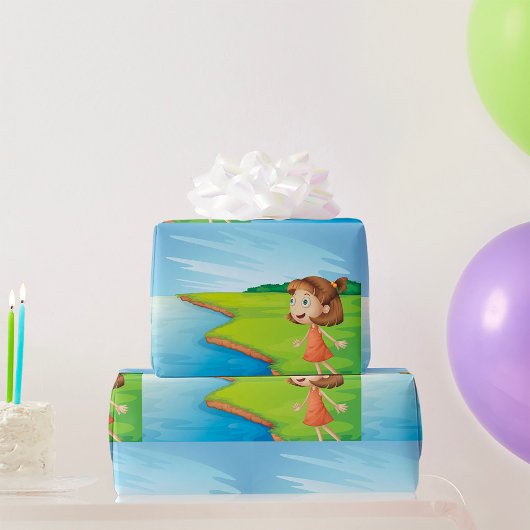 ガールバイザリバー ラッピングペーパー