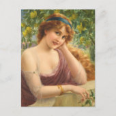 ガールバイレモンツリーバイエミールバーノン ポストカード (正面)