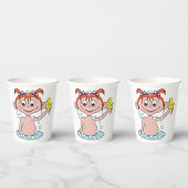 ガールバスタイムおもしろいとゴムのアヒルとバブル 紙コップ