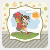 ガールバックパッキングシール スクエアシール (正面)