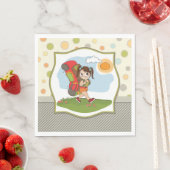 ガールバックパッキング紙ナプキンス スタンダードランチョンナプキン (インサイチュ)