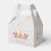 ガールバプティスフォトマーブルピンクマグノリアフローラ フェイバーボックス (正面サイド)