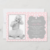 ガールバプティスマ招待状 招待状 (正面)