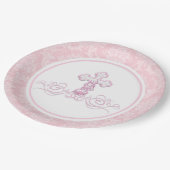 ガールバプテスマ紙プレート ペーパープレート (アングル)