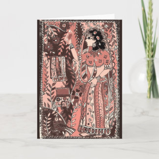 ガールバラフェスティバルグリーティングカード シーズンカード