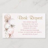 ガールバルーンブックリクエストカード 名刺