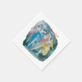 ガールバレリナダンサーThunder_Cove スタンダードカクテルナプキン (角)