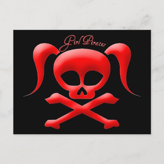 ガールパイレーツポストカード ポストカード (正面)