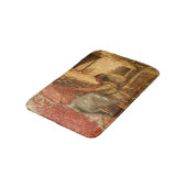 ガールパッキングさくらんぼインProvence （フランス） バスマット (アングル)