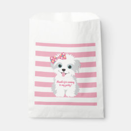 ガールパピー誕生日パーティー フェイバーバッグ