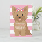 ガールパピー誕生日パーティーII 招待状 (スタンド正面)