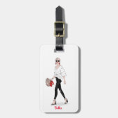 ガールパリファッションカスタム ラゲッジタグ (正面縦)