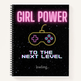 ガールパワーの賭け ノートブック