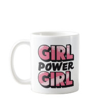 ガールパワーはっきりしたタイポグラフィ- Empowering Graphic