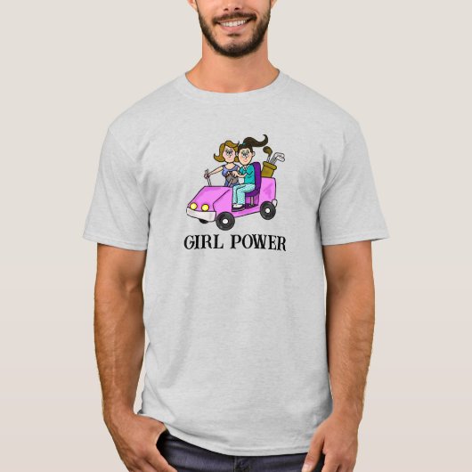 ガールパワーゴルフTシャツ Tシャツ (正面)