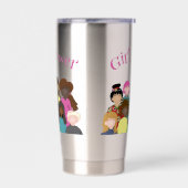 ガールパワーサーマルタンブラー 保温保冷タンブラー (左面)