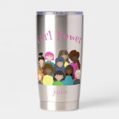 ガールパワーサーマルタンブラー 保温保冷タンブラー (背面)