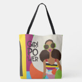 ガールパワーショルダートート トートバッグ (裏面)