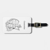 ガールパワースカルリングボートThunder_Cove ラゲッジタグ (正面横)