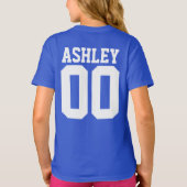 ガールパワースポーツ Tシャツ (裏面)