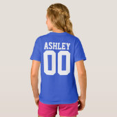 ガールパワースポーツ Tシャツ (裏面フル)