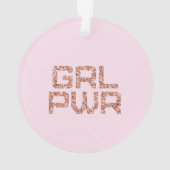 ガールパワーセラミックオーナメント オーナメント (裏面)