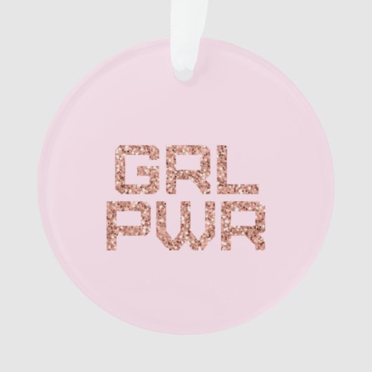 ガールパワーセラミックオーナメント オーナメント (正面)